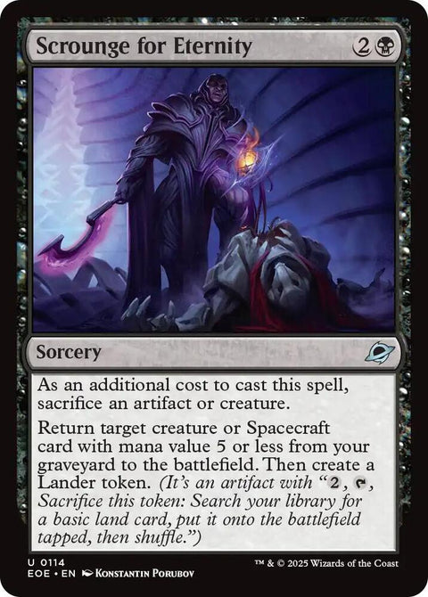 MTG | FOIL Scrounge for Eternity | Edge of the Eternities