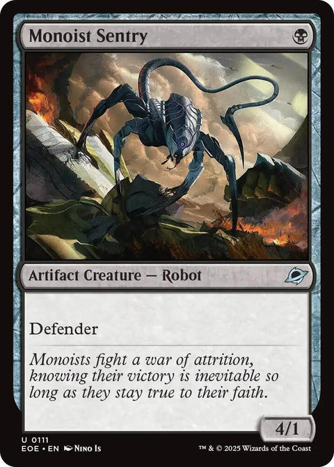 MTG | FOIL Monoist Sentry | Edge of the Eternities