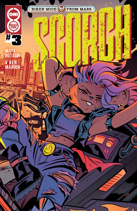 BIKER MICE FROM MARS SCORCH #3 CVR A TANGO Oni Press Matt Hotson V Ken Marian Tango
