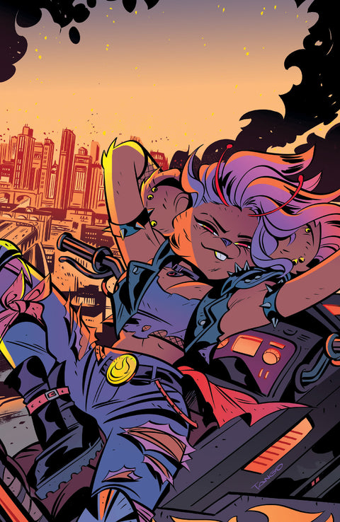 BIKER MICE FROM MARS SCORCH #3 CVR C INC 1:10 TANGO FULL ART VAR 1:10 Oni Press Matt Hotson V Ken Marian Tango