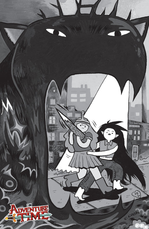 Adventure Time Bonnie the Vampire Hunter #1 (One-Shot) Cover D Caroline Cash B&W 1:10 Var 1:10 Oni Press Caroline Cash Caroline Cash Caroline Cash