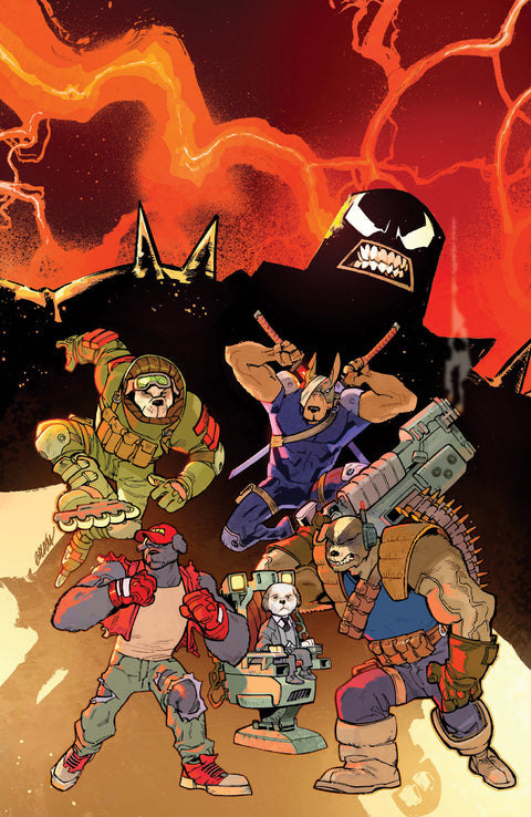SUPER MONDO MEGA MUTTS #2 CVR G INC 1:20 BALAM FULL ART VAR 1:20 Oni Press Curt Pires Juan Gedeon Balám