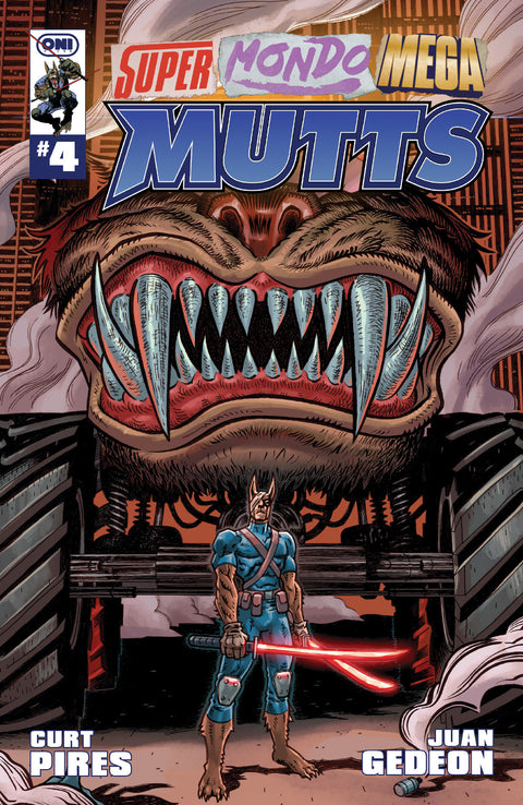 SUPER MONDO MEGA MUTTS #4 CVR C DALTON ROSE VAR Oni Press Curt Pires Juan Gedeon Dalton Rose