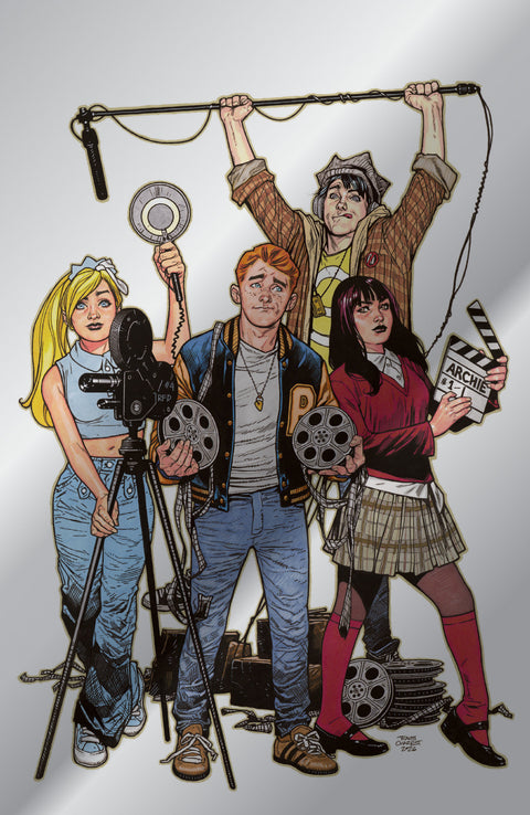 Archie #1 Cover W Travis Charest Local Comic Shop Day Foil Full Art Var Oni Press Ben H. Winters Fábio Moon Travis Charest