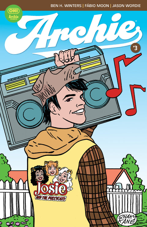 Archie #3 Cover E Shaky Kane 1:50 Var 1:50 Oni Press Ben H. Winters Nick Cagnetti Shaky Kane