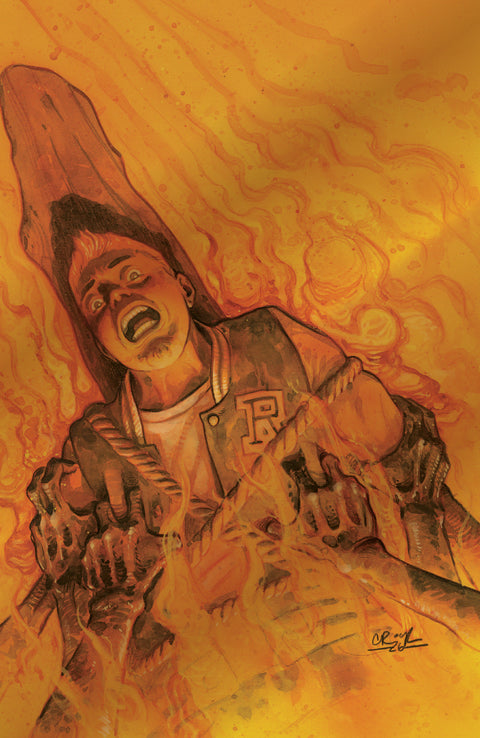 Archie in Hell #1 Cover F Tyler Crook Foil Var Oni Press Patrick Horvath Tyler Crook Tyler Crook