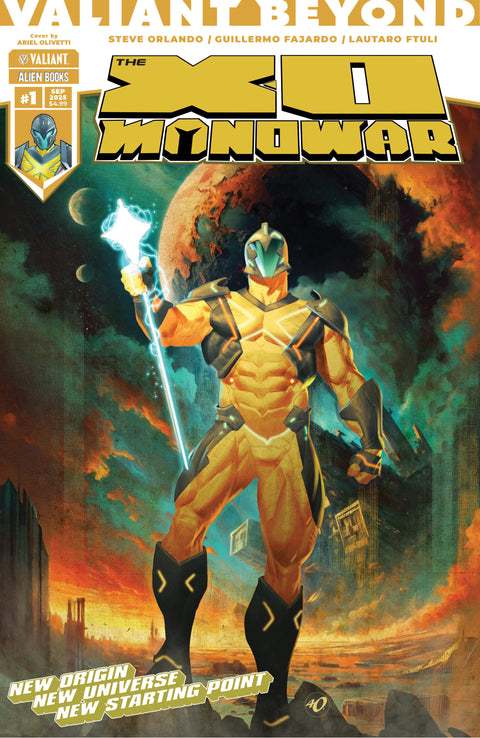Valiant Beyond: The X-O Manowar 1 Comic Ariel Olivetti Valiant Entertainment 2025