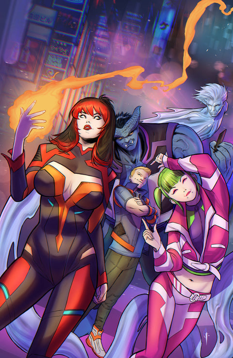 Valiant Beyond: All-New Harbinger #5--It Never Stops #2 Variant C (Ponce Full Art) IDW Publishing Fred Van Lente Erik Tamayo Andres Ponce