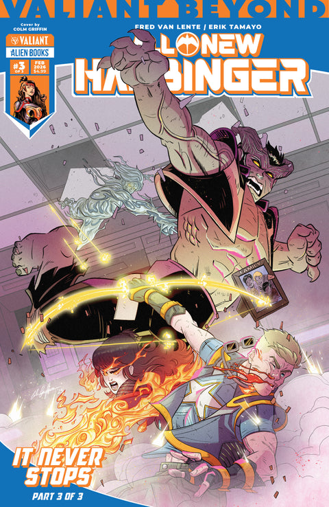 Valiant Beyond: All-New Harbinger - It Never Stops 3 Comic Colm Griffin Valiant Comics 2026