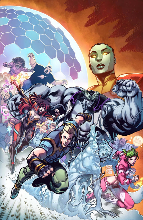 Valiant Beyond: All-New Harbinger #8--Risen #2 Variant C (Rodrix Full Art) IDW Publishing Fred Van Lente Erik Tamayo Pow Rodrix