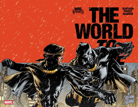 MARVEL KNIGHTS: THE WORLD TO COME #6 Marvel Christopher Priest Joe Quesada Joe Quesada