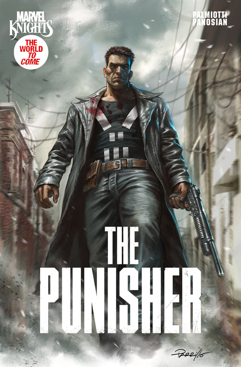 MARVEL KNIGHTS: PUNISHER #4 LUCIO PARRILLO VARIANT 1:25 Marvel Jimmy Palmiotti Dan Panosian Lucio Parrillo