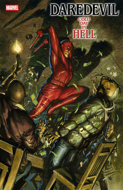 DAREDEVIL: COLD DAY IN HELL #1 BEN HARVEY VARIANT 1:25 Marvel Charles Soule Steve McNiven Ben Harvey