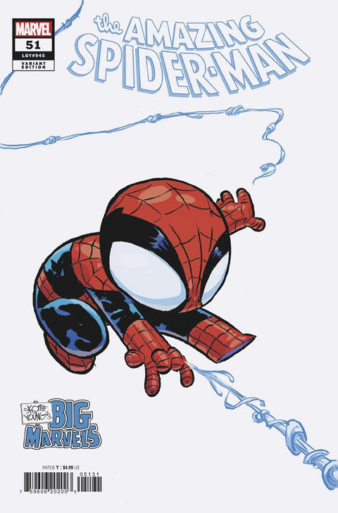 AMAZING SPIDER-MAN #51 SKOTTIE YOUNG'S BIG MARVEL VARIANT Marvel Zeb Wells Todd Nauck Skottie Young