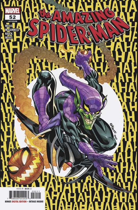 AMAZING SPIDER-MAN #52 Marvel Zeb Wells Ed McGuinness Ed McGuinness