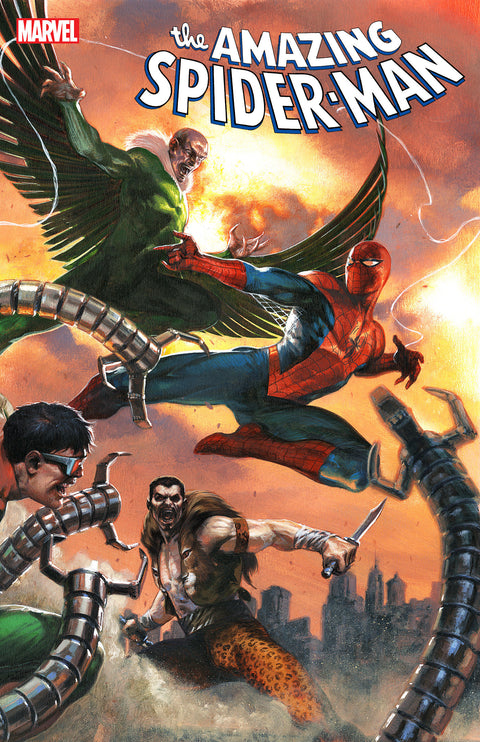 AMAZING SPIDER-MAN #54 GABRIELE DELL'OTTO CONNECTING VARIANT Marvel Zeb Wells Ed McGuinness Gabriele Dell'Otto