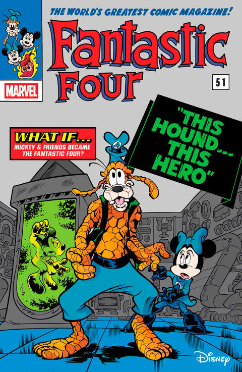 FANTASTIC FOUR #29 PAOLO MOTTURA DISNEY WHAT IF? FANTASTIC FOUR HOMAGE VARIANT Marvel Ryan North Cory Smith Paolo Mottura