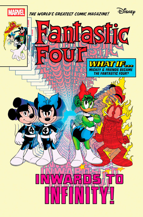 FANTASTIC FOUR #33 GIULIA LOMURNO DISNEY WHAT IF? FANTASTIC FOUR HOMAGE VARIANT [DOOM] Marvel Ryan North Cory Smith Giulia Lomurno