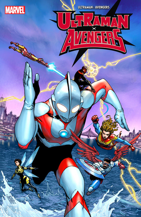 ULTRAMAN X THE AVENGERS #3 GIUSEPPI CAMUNCOLI VARIANT Marvel Matt Groom Francesco Manna Giuseppe Camuncoli