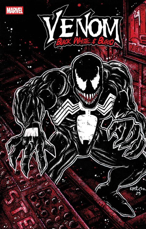 Venom: Black, White & Blood 3 Comic Kevin Eastman Marvel Comics 2025