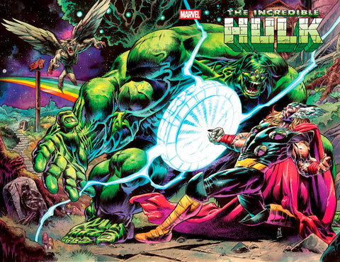 INCREDIBLE HULK #25 WRAPAROUND COVER Marvel Phillip Kennedy Johnson Nic Klein Nic Klein