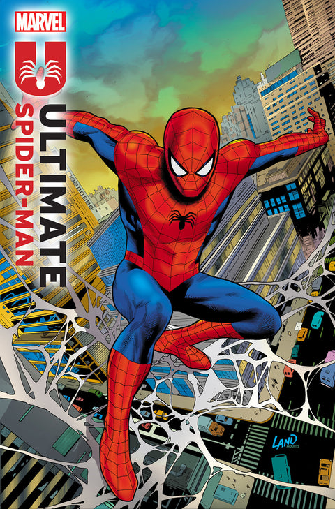 ULTIMATE SPIDER-MAN #13 GREG LAND VARIANT 1:25 Marvel Jonathan Hickman Marco Checchetto Greg Land