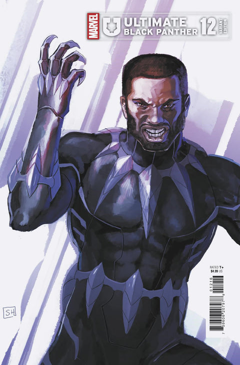 ULTIMATE BLACK PANTHER #12 STEPHANIE HANS VARIANT 1:25 Marvel Bryan Hill Stefano Caselli Stephanie Hans