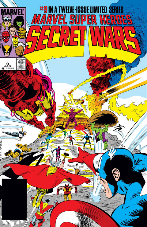 MARVEL SUPER HEROES SECRET WARS #9 FACSIMILE EDITION FOIL VARIANT Marvel Jim Shooter Bob Layton Bob Layton