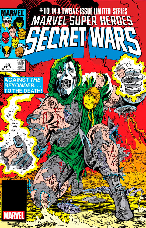 MARVEL SUPER HEROES SECRET WARS #10 FACSIMILE EDITION Marvel Jim Shooter Bob Layton Bob Layton