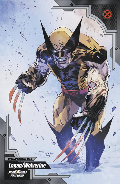 Wolverine, Vol. 8 14 Comic Jonas Scharf X-Men Trading Card Variant Marvel Comics 2026