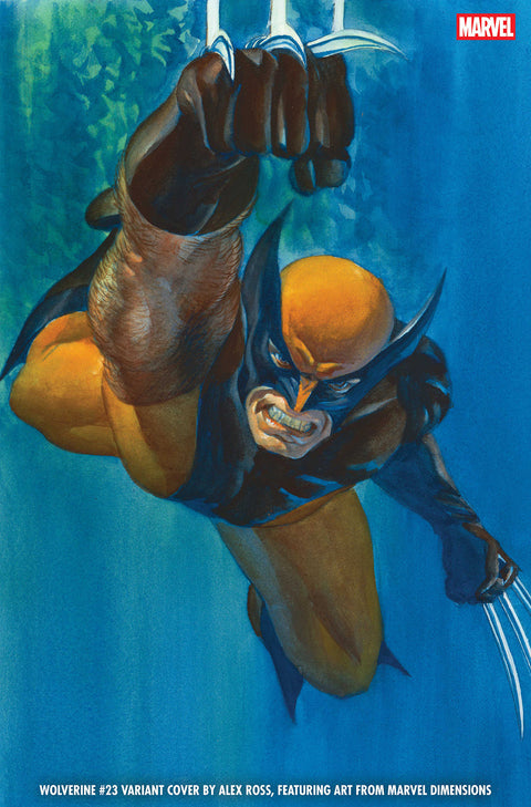 WOLVERINE #23 ALEX ROSS MARVEL DIMENSIONS VARIANT Marvel Saladin Ahmed Julius Ohta Alex Ross