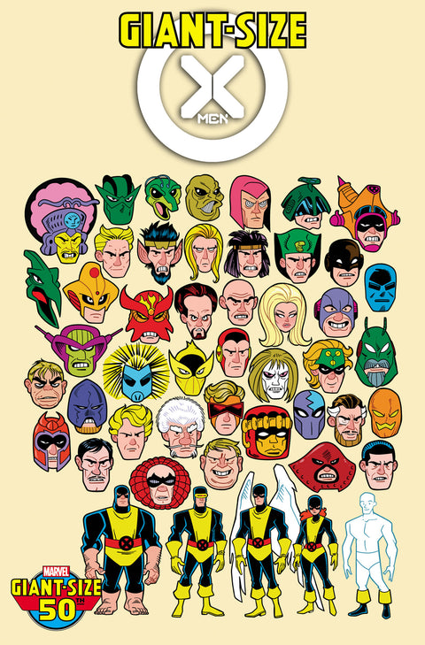 GIANT-SIZE X-MEN #1 DAVE BARDIN DEADLY FOES VARIANT Marvel Ann Nocenti Lee Ferguson David Bardin