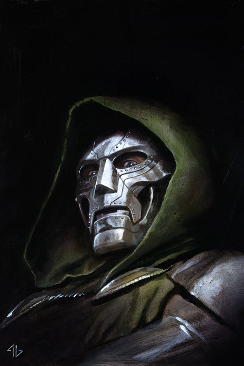 ONE WORLD UNDER DOOM #4 ADI GRANOV VIRGIN VARIANT 1:50 Marvel Ryan North R.B. Silva Adi Granov