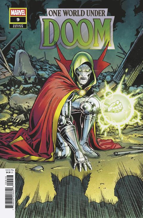 One World Under Doom 9 Comic Matteo Della Fonte Incentive Variant (1:25) Marvel Comics 2025