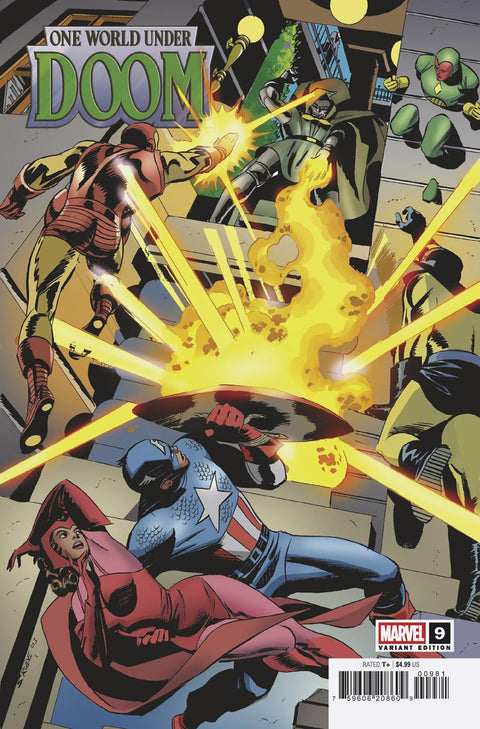 One World Under Doom 9 Comic Steve Rude Variant Marvel Comics 2025