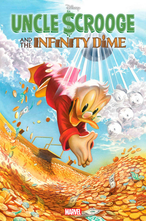 UNCLE SCROOGE AND THE INFINITY DIME #1 ALEX ROSS COVER A Marvel Jason Aaron Paolo Mottura Alex Ross