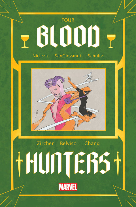 BLOOD HUNTERS #4 DECLAN SHALVEY BOOK COVER VARIANT [BH] Marvel Fabian Nicieza Giada Belviso Declan Shalvey