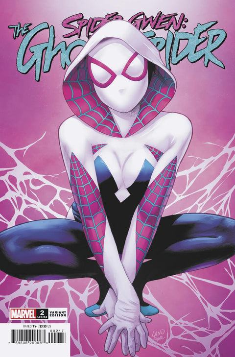 SPIDER-GWEN: THE GHOST-SPIDER #2 GREG LAND VARIANT 1:25 Marvel Stephanie Phillips Federica Mancin Greg Land