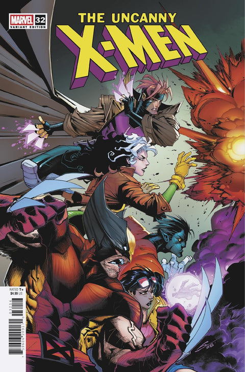 UNCANNY X-MEN #32 GERARDO SANDOVAL VARIANT 1:25 Marvel Gail Simone Roge Antonio Gerardo Sandoval