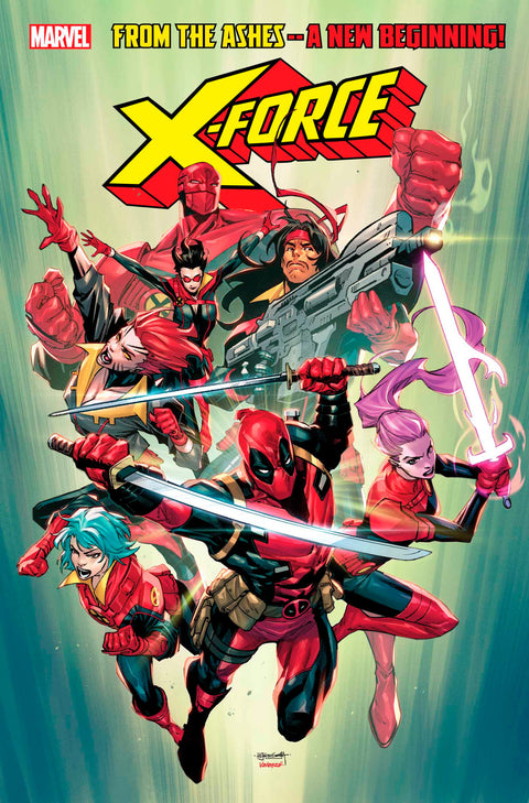 X-FORCE #1 Marvel Geoffrey Thorne Marcus To Stephen Segovia