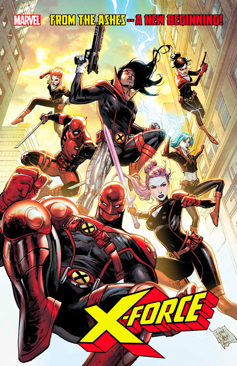 X-FORCE #1 TONY DANIEL VARIANT Marvel Geoffrey Thorne Marcus To Tony Daniel