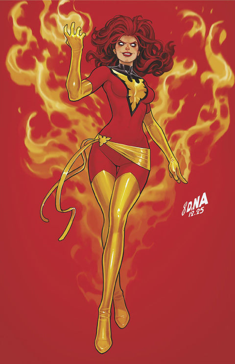 X-MEN #25 DAVID NAKAYAMA COLOR BLOCK RED VIRGIN VARIANT 1:50 Marvel Jed MacKay Tony Daniel David Nakayama