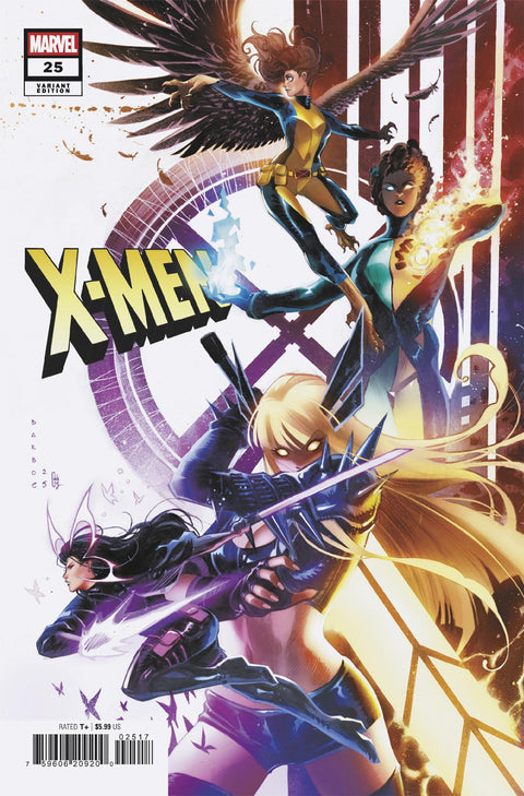 X-MEN #25 KAREN DARBOE VARIANT 1:25 Marvel Jed MacKay Tony Daniel Karen S.  Darboe