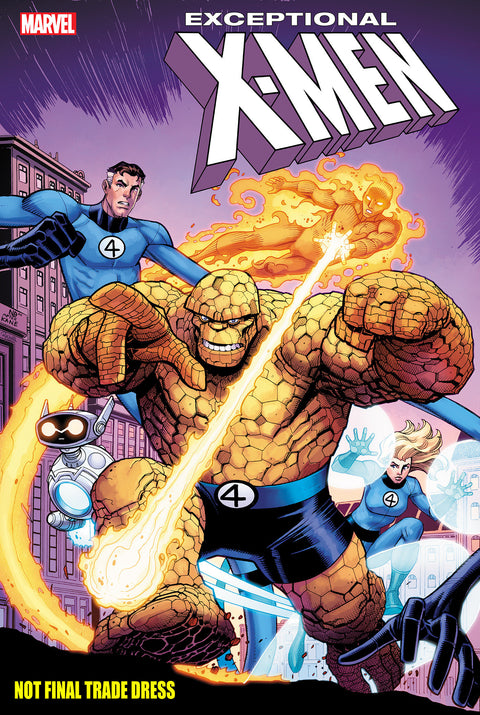 EXCEPTIONAL X-MEN #5 NICK BRADSHAW FANTASTIC FOUR HOMAGE VARIANT Marvel Eve L. Ewing Carmen Carnero Nick Bradshaw