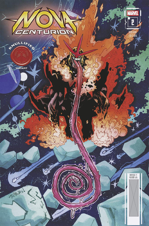Nova: Centurion 2 Comic Scott Hepburn Knullified Variant Marvel Comics 2025