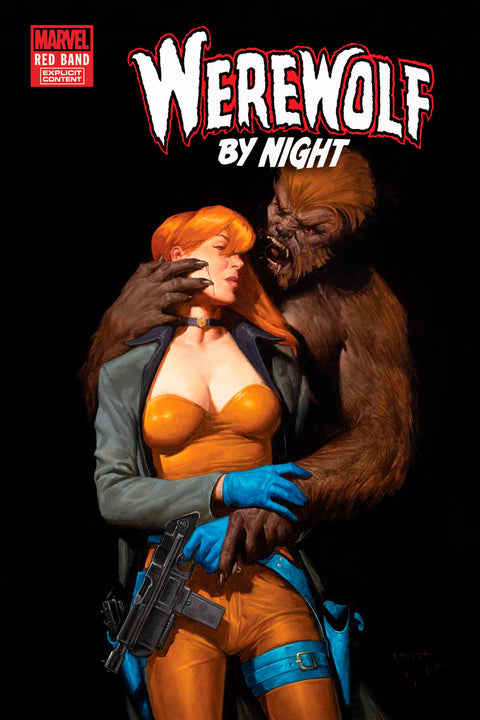 WEREWOLF BY NIGHT: RED BAND #4 [POLYBAGGED] Marvel Jason Loo Sergio Dávila E.M. Gist