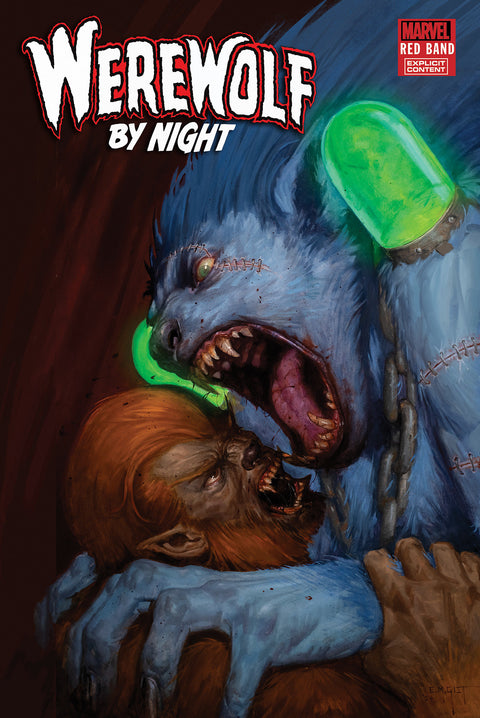 WEREWOLF BY NIGHT: RED BAND #6 [POLYBAGGED] Marvel Jason Loo Sergio Dávila E.M. Gist