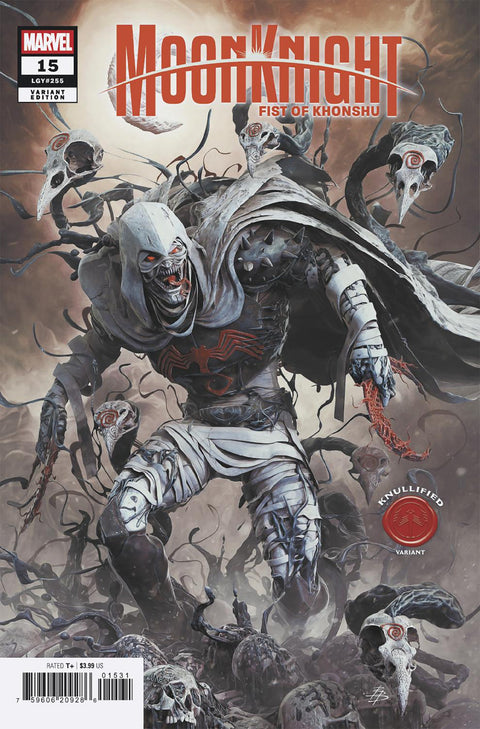 Moon Knight: Fist of Khonshu 15 Comic Bjorn Barends Knullified Variant Marvel Comics 2025