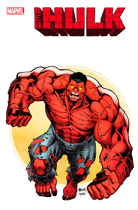 RED HULK #1 TODD NAUCK ICONIC VARIANT Marvel Benjamin Percy Geoff Shaw Todd Nauck