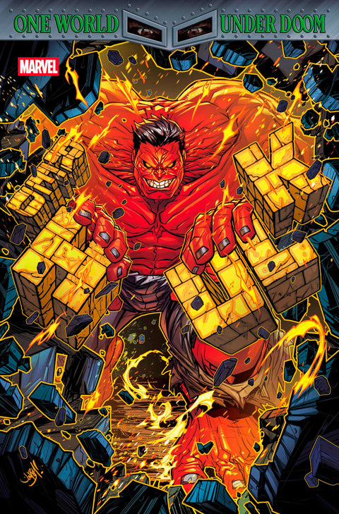 RED HULK #4 JONBOY MEYERS VARIANT [DOOM] Marvel Benjamin Percy Geoff Shaw Jonboy Meyers